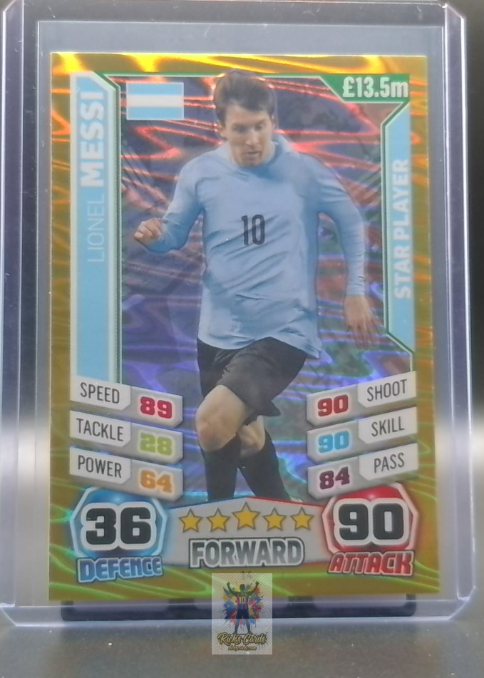 2014 Topps Match Attax World Stars 1780