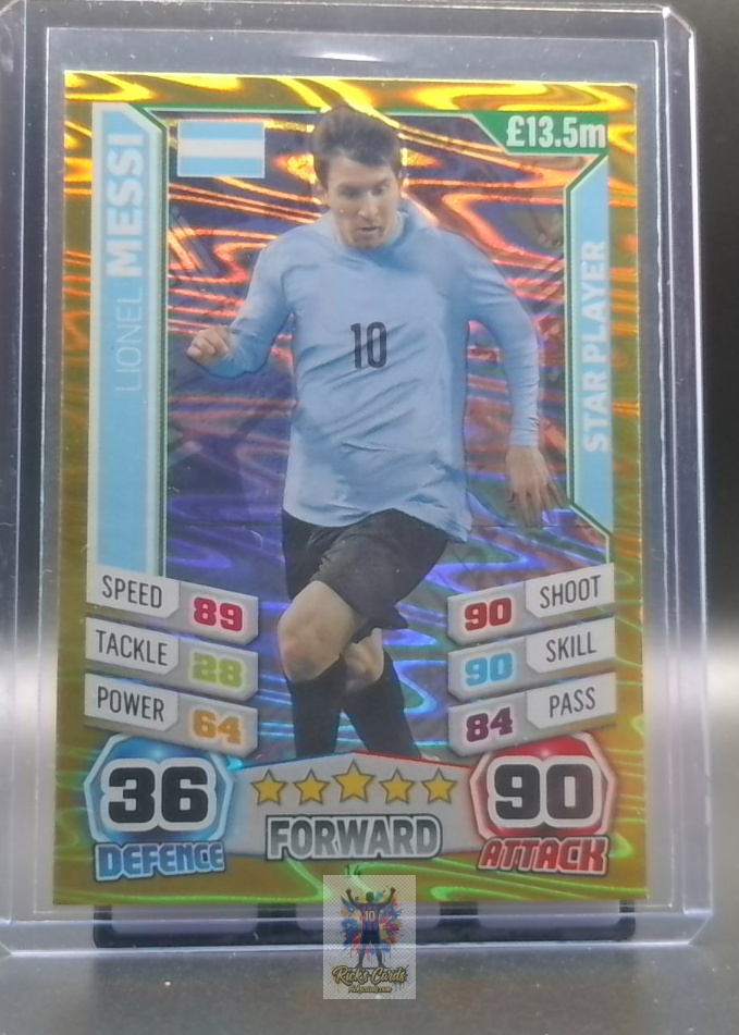 2014 Topps Match Attax World Stars 3782