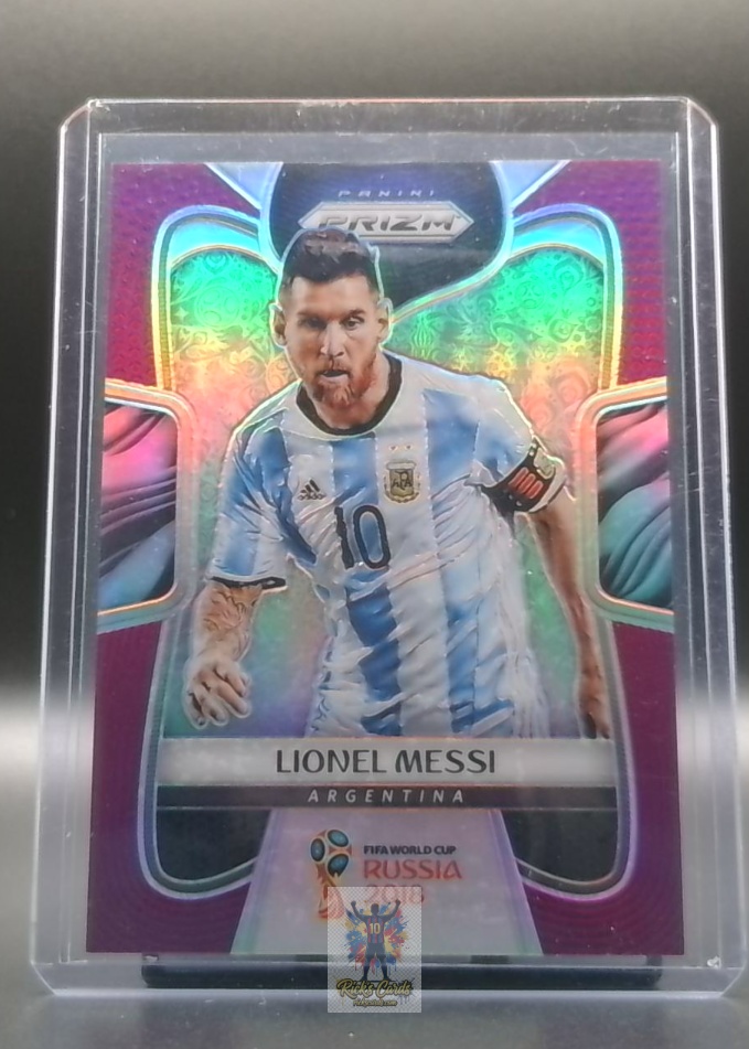 2018 Panini Prizm World Cup Purple Prizm Parallel, Serial Numbered 70/99 1054