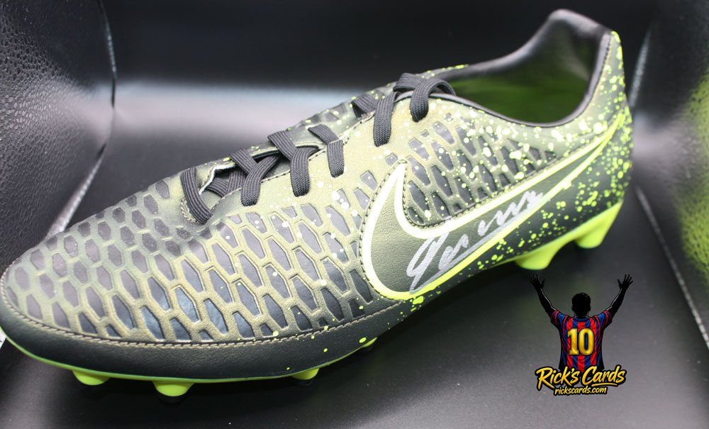 2015 Andres Iniesta Autographed Nike Magista Opus Boot
